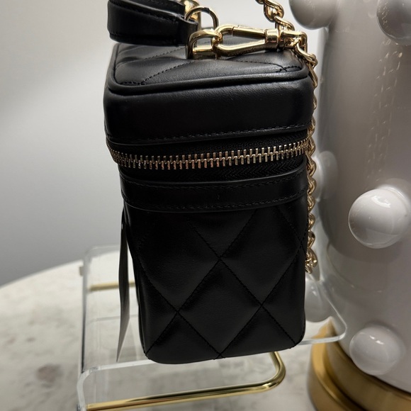 Kate Spade Black Quilted Cosmetic Case - Picture 3 of 3